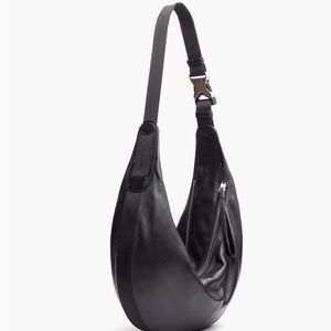 Rag & Bone Riser Hobo Sling bag - black leather
